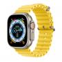 APPLE Watch Ultra Cellular, 49mm Titanium Case with Yellow Ocean Band (mnhg3se/a) - slika 1