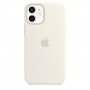 APPLE IPhone 12 mini Silicone Case with MagSafe White (mhkv3zm/a) - slika 2