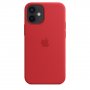 APPLE IPhone 12 mini Silicone Case with MagSafe Product Red (mhkw3zm/a) - slika 2