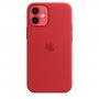 APPLE IPhone 12 mini Silicone Case with MagSafe Product Red (mhkw3zm/a) - slika 3
