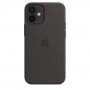 APPLE IPhone 12 mini Silicone Case with MagSafe Black (mhkx3zm/a) - slika 2