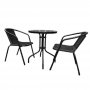CRAFTER Baštenki set sto + 2 stolice SCURO GRIGIO (140301197) - slika 1