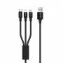 DEVIA 3 In 1 Charging Kabl - slika 1