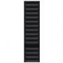 APPLE Narukvica za Pametni sat 45mm Leather S-M Midnight (Crna) (ml813zm/a) - slika 1