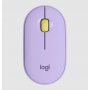 LOGITECH Pebble M350 Wireless Mouse - Lavander Lemonade - slika 2