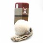 RABBIT PUFF Futrola silikonska za Iphone XS Max crvena - slika 1