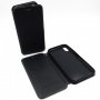 Leather Futrola na preklop Shine za Iphone XS Max crna - slika 1