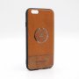 Leather Futrola silikonska Music za Iphone X svetlo braon - slika 1