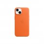APPLE IPhone 14 Leather Case with MagSafe - Orange (mpp83zm/a) - slika 1