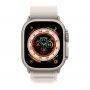 APPLE Watch Ultra Titanium Starlight Alpine Loop 49mm Medium Pametni sat (MQFR3SE/A) - slika 2