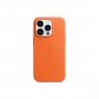 APPLE IPhone 14 Pro Leather Case with MagSafe - Orange (mppl3zm/a) - slika 1