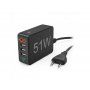 HAMA Stanica Za Punjenje 51W QC3.0, 3xUSB-A, USB-C 201630 - slika 1