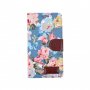 Flower Futrola na preklop za Samsung T560 Galaxy Tab E 9.6 plava - slika 1