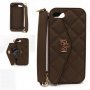 Wallet Futrola gumena za Iphone X/Xs braon - slika 1