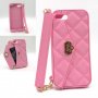 Wallet Futrola gumena za Iphone X/Xs roze - slika 1