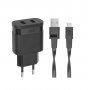 RIVACASE Kućni punjač  PS4122 BD1/crni - slika 1