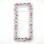 Cristal Frame Futrola silikonska za Iphone XS roze - slika 1