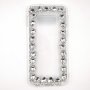 Cristal Frame Futrola silikonska za Iphone XS Max srebrna - slika 1