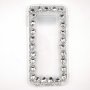 Cristal Frame Futrola silikonska za Iphone XR srebrna - slika 1