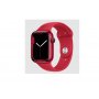 APPLE Watch S7 GPS, 41mm PRODUCT RED Aluminium Case with PRODUCT RED Sport Band - Regular(mkn23se/a) - slika 2