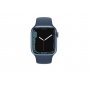 APPLE Watch S7 GPS, 41mm Blue Aluminium Case with Abyss Blue Sport Band - Regular( mkn13se/a ) - slika 1