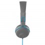 JLAB Studio Wired On Ear Headphones Grey/Blue (IEUHASTUDIORGRYBLU) - slika 2