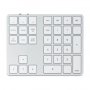 SATECHI Aluminum Bluetooth Extended Keypad - Silver ( ST-XLABKS ) - slika 1