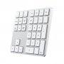 SATECHI Aluminum Bluetooth Extended Keypad - Silver ( ST-XLABKS ) - slika 3