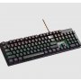 CANYON Crna mehanička tastatura sa šarenim sistemom osvetljenja - slika 2