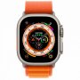 APPLE Watch Ultra Cellular, 49mm Titanium Case with Orange Alpine Loop - Small (mnhh3se/a) - slika 1