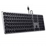 SATECHI Žična tastatura Aluminium Wired US (Siva) (ST-AMWKM) - slika 2