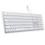 SATECHI Žična tastatura Aluminium Wired US (Srebrna)  (ST-AMWKS) - slika 2
