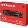 A DATA SSD 512GB M.2 PCIe Gen4x4 XPG GAMMIX S70 BLADE AGAMMIXS70B-512G-CS - slika 2