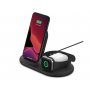 BELKIN BOOST CHARGE 3-in-1 Wireless Charger for Apple Devices - Black - slika 1