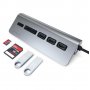 SATECHI Aluminium Type-C USB Hub (3x USB 3.0,MicroSD) - Silver - slika 3