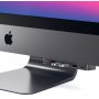 SATECHI Aluminum Type-C CLAMP PRO Hub (3x USB 3.0,MicroSD) - Space Grey - slika 5