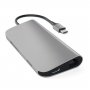 SATECHI Aluminium Type-C Multi-Port Adapter (HDMI 4K,3x USB 3.0,MicroSD,Ethernet) - Gold - slika 2