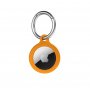 NEXT ONE Silicone Key Clip for AirTag Ballet Leaf Orange - slika 1