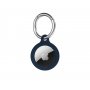 NEXT ONE Silicone Key Clip for AirTag Marine Blue - slika 1
