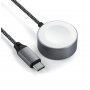 SATECHI USB-C Magnetic Braided Charging Cable for Apple Watch 20cm( ST-TCAW7CM) - slika 4