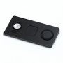 SATECHI Trio Wireless Charging Pad (Apple Watch, Airpods, iPhone) - Black (ST-X3TWCPM) - slika 1