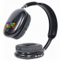 GEMBIRD BHP-LED-02-BK Bluetooth stereo Slušalice sa mikrofonom Bt V5.0 400mAh/32Ohm, 2h Li-ion Crne - slika 1