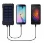 GEMBIRD HRD-T12 ** solar power bank 12000mAh 2xUSB, LED,(959) - slika 1