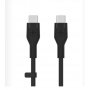 BELKIN BOOST CHARGE Silicone cable USB-C to USB-C 2.0 - 1M - Black - slika 1