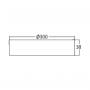CRAFTER LED panel Soled nadgradni krug 24W 6500K - slika 4