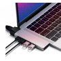 SATECHI Aluminium Type-C PRO Hub (HDMI 4K,PassThroughCharging,1x USB3.0,1xSD,Ethernet) - Silver - slika 5