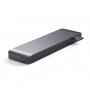 SATECHI Aluminium Type-C USB COMBO Hub (3x USB 3.0,MicroSD) - Silver - slika 3