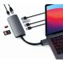 SATECHI Type-C Dual Multimedia Adapter - Silver(ST-TCDMMAS) - slika 2
