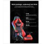 AULA Gaming stolica F8041, crno-crvena RGB - slika 3