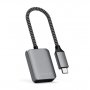 SATECHI USB-C to 3.5mm Audio & PD Adapter - Space Grey - slika 1